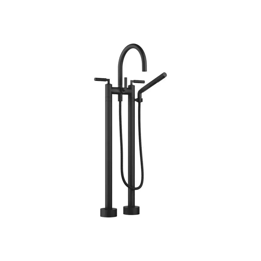 Dornbracht TARA Two-Hole Tub Mixer For Freestanding Installation With Hand Shower Set by Dornbracht