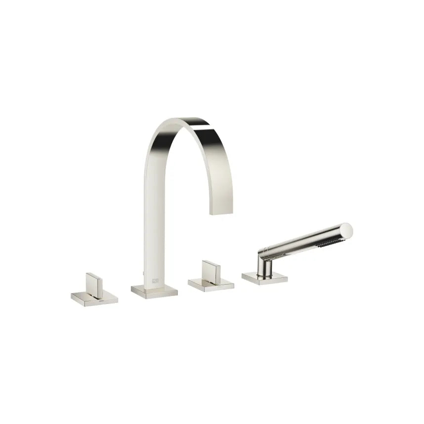 Dornbracht MEM Deck-Mounted Tub Mixer, With Hand Shower Set For Deck-Mounted Tub Installation