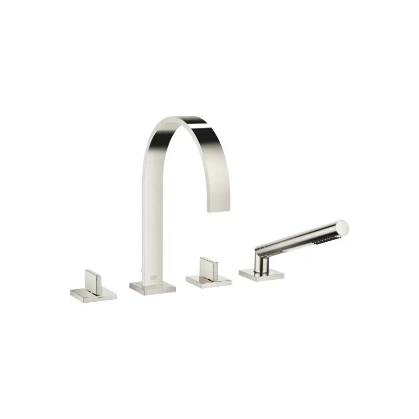 Dornbracht MEM Deck-Mounted Tub Mixer, With Hand Shower Set For Deck-Mounted Tub Installation by Dornbracht
