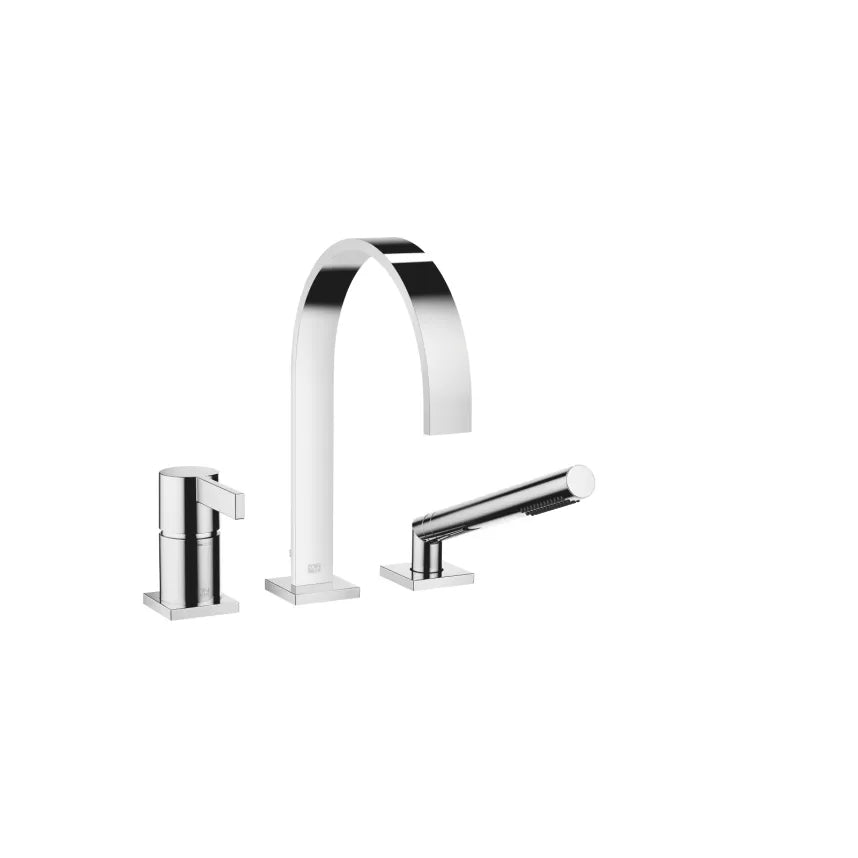 chrome lever tub mixer
