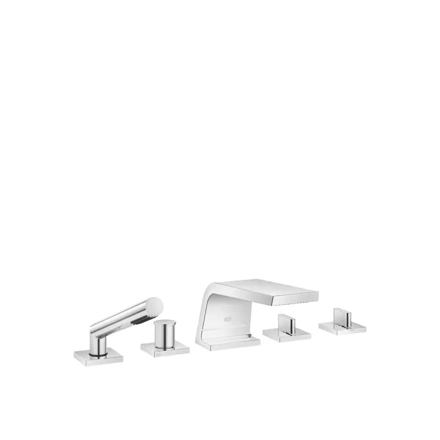 chrome hand shower set