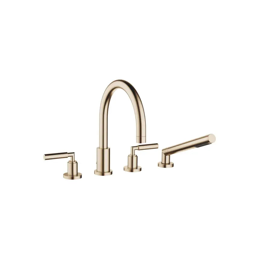 Dornbracht TARA Deck-Mounted Tub Mixer, With Hand Shower Set For Deck-Mounted Tub Installation by Dornbracht