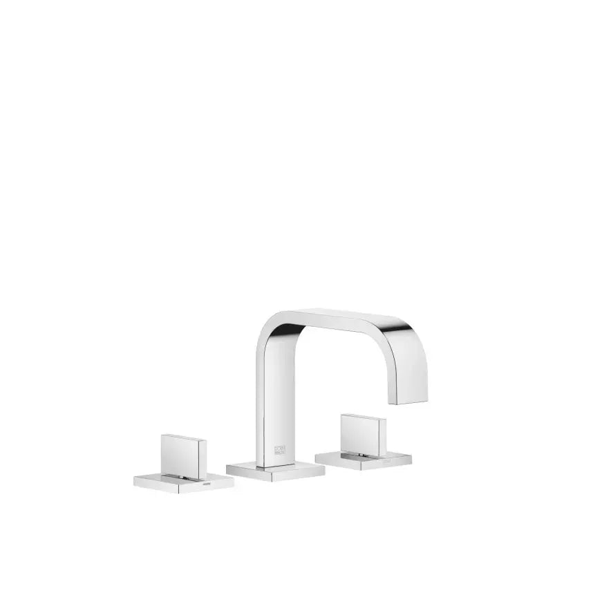 chrome lavatory mixer