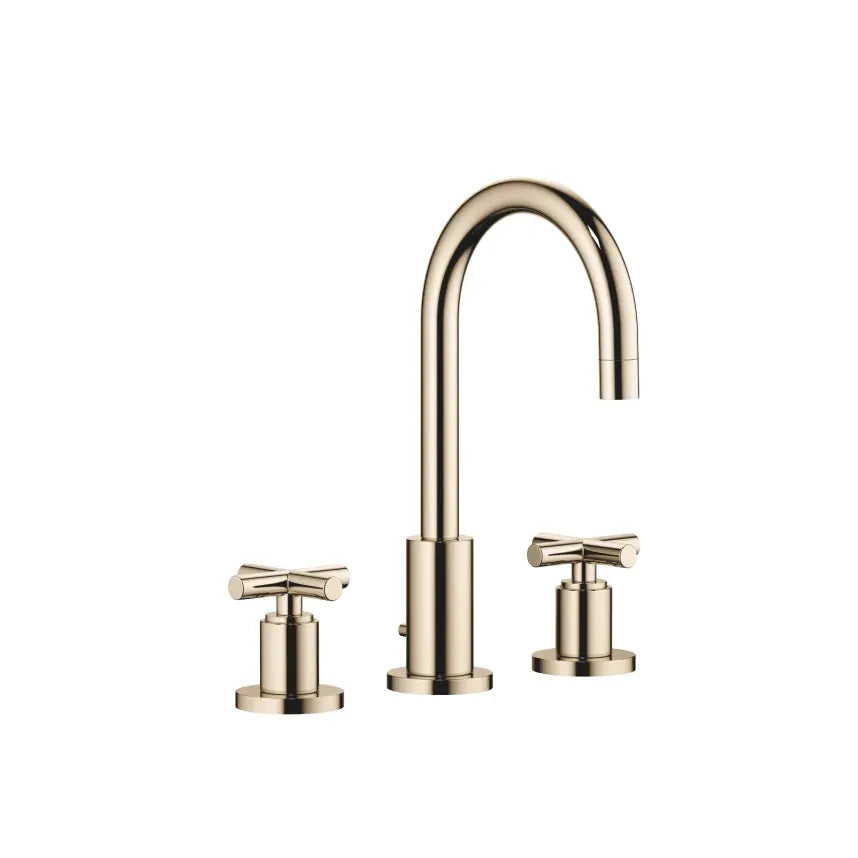 Dornbracht TARA Three-Hole Lavatory Mixer With Drain by Dornbracht