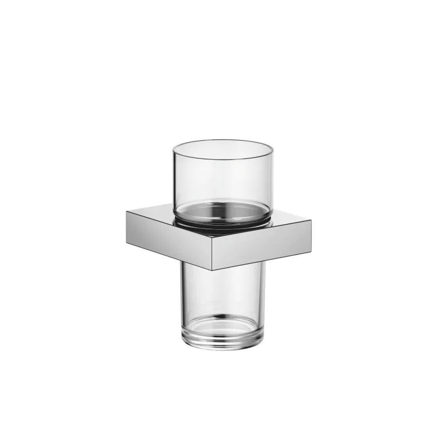 chrome tumbler wall mount