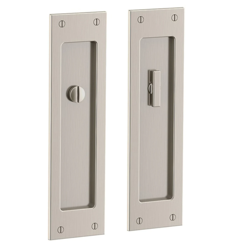 Baldwin Santa Monica Large Pocket Door Set by Baldwin