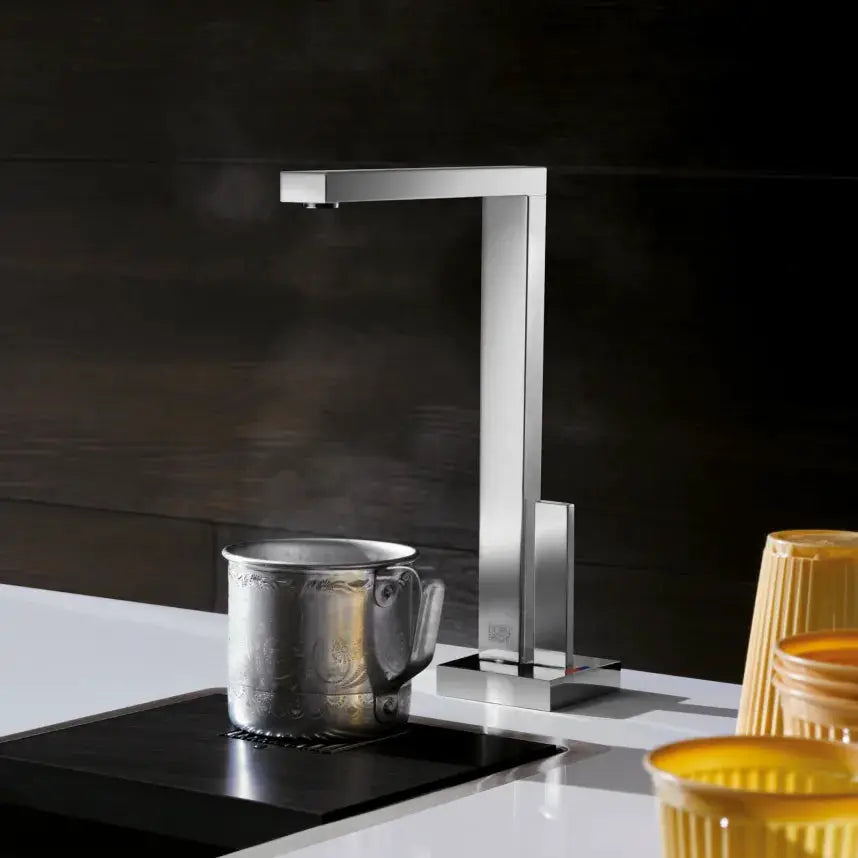 chrome water dispenser