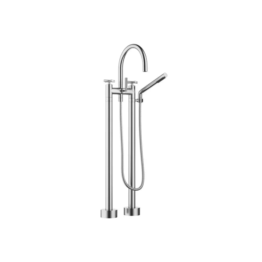 Dornbracht TARA Two-Hole Tub Mixer For Freestanding Installation With Hand Shower Set by Dornbracht