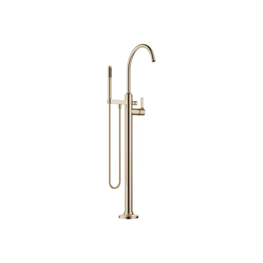 Dornbracht VAIA Single-Lever Tub Mixer with Stand Pipe for Freestanding Installation with Hand Shower Set by Dornbracht