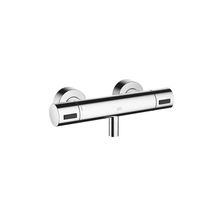 chrome shower thermostat