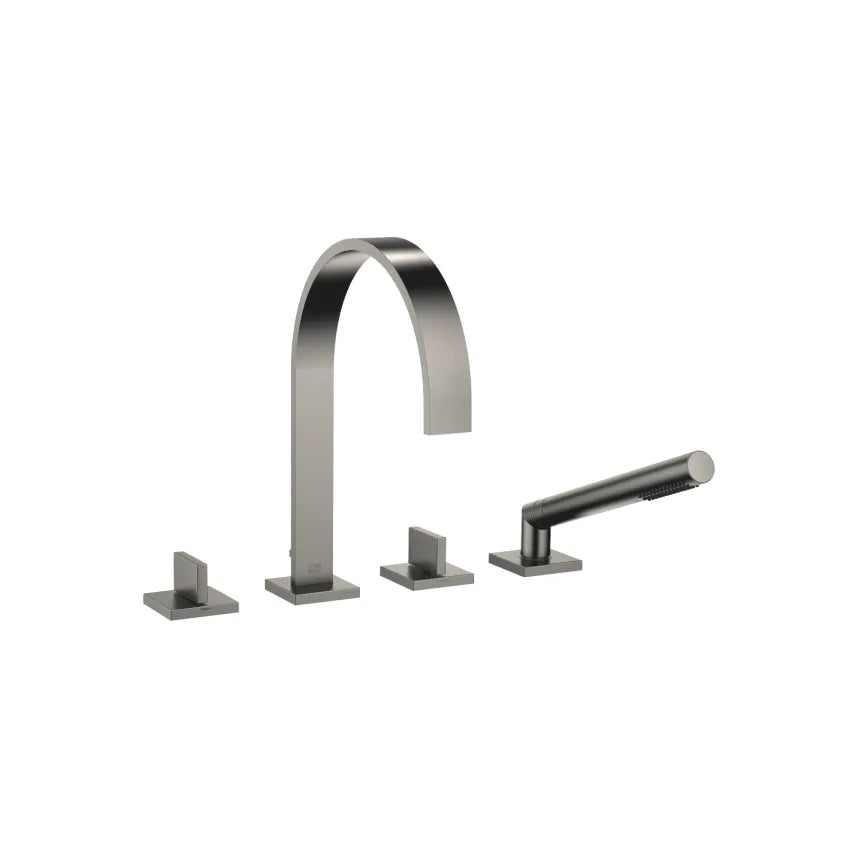 Dornbracht MEM Deck-Mounted Tub Mixer, With Hand Shower Set For Deck-Mounted Tub Installation