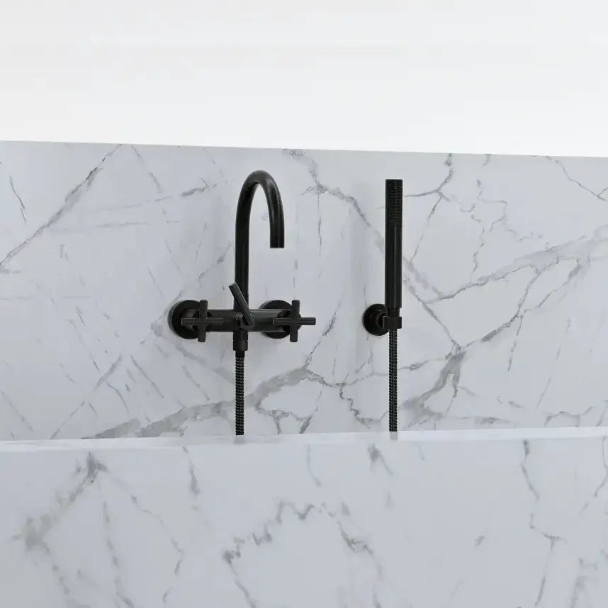 chrome tub mixer