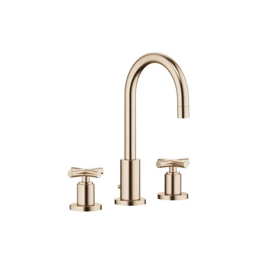 Dornbracht TARA Three-Hole Lavatory Mixer With Drain by Dornbracht