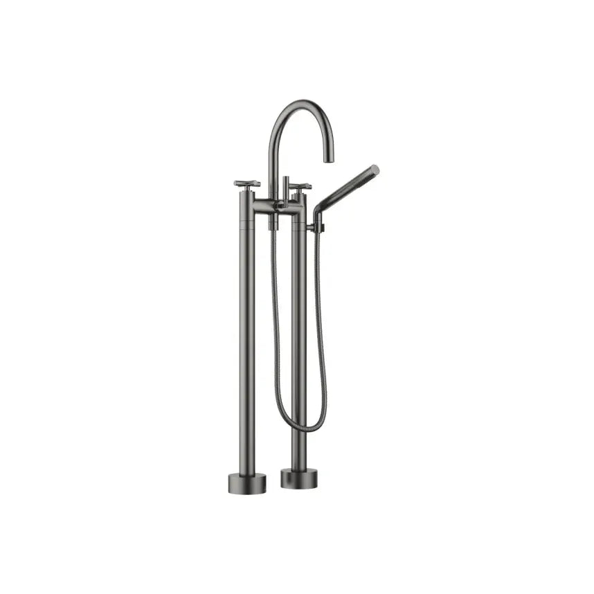 Dornbracht TARA Two-Hole Tub Mixer For Freestanding Installation With Hand Shower Set by Dornbracht