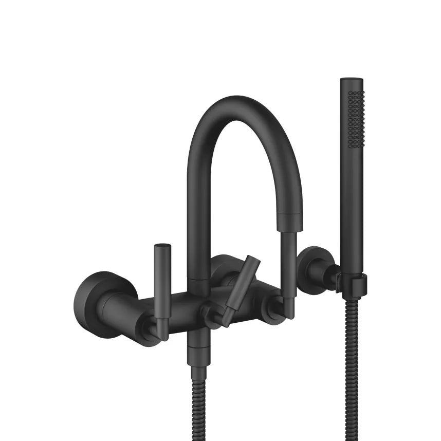 Dornbracht TARA Tub Mixer For Wall-Mounted Installation With Hand Shower Set by Dornbracht