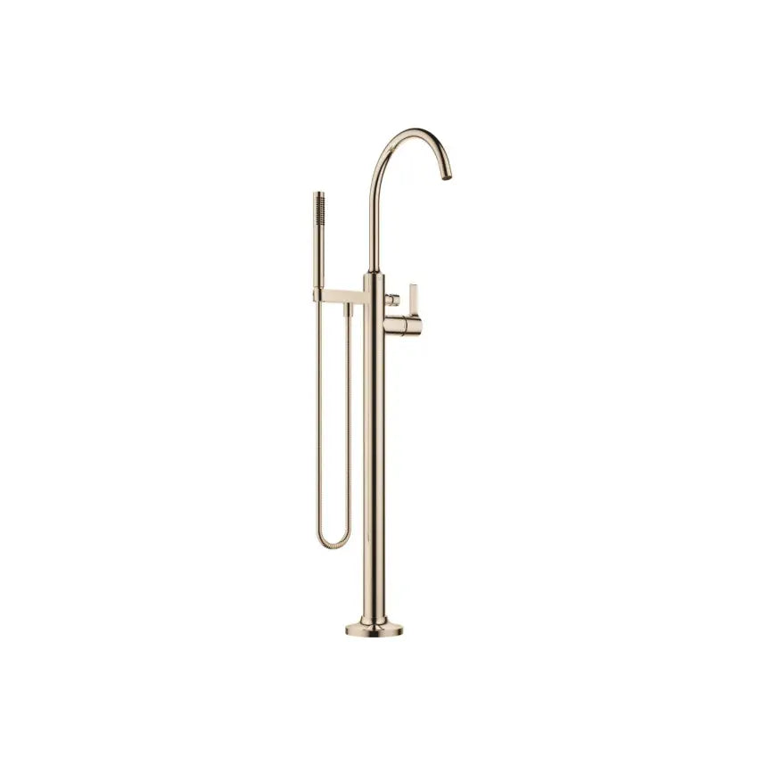 Dornbracht VAIA Single-Lever Tub Mixer with Stand Pipe for Freestanding Installation with Hand Shower Set by Dornbracht