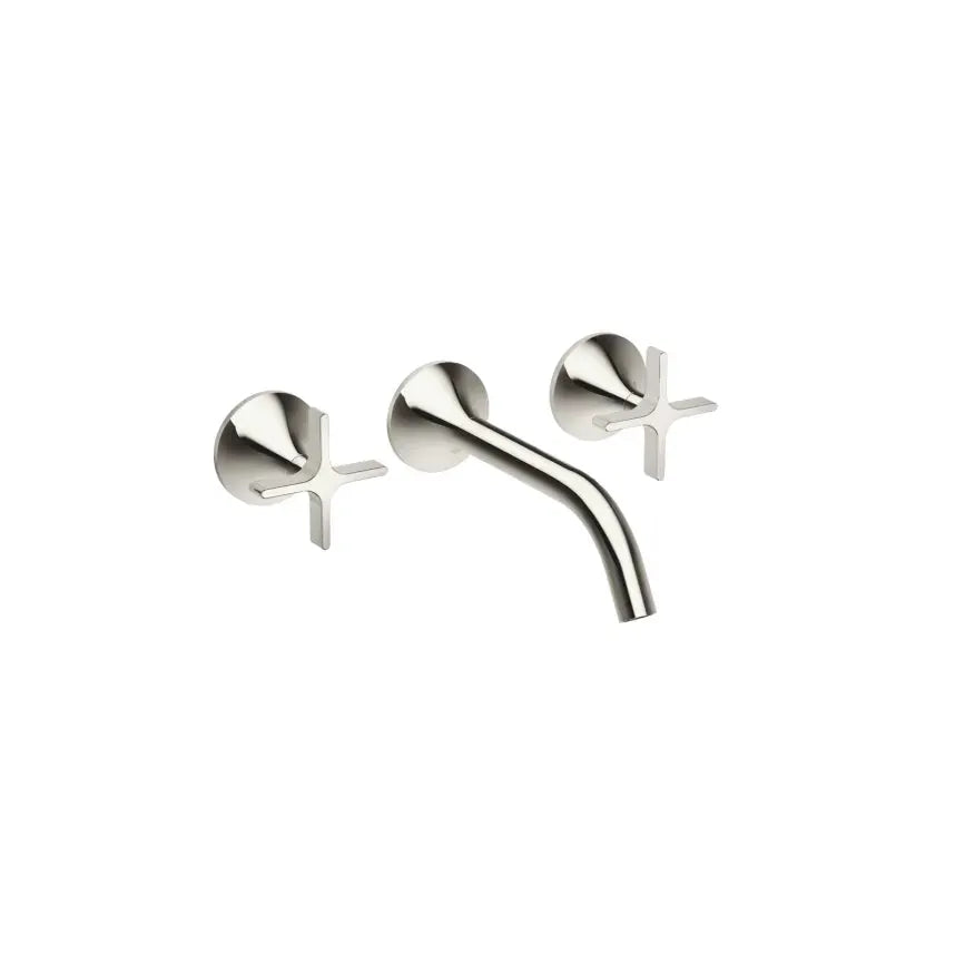 Dornbracht VAIA Wall-Mounted Three-Hole Lavatory Mixer without Drain by Dornbracht