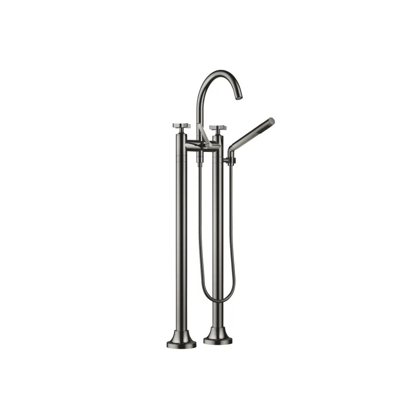 Dornbracht VAIA Two-Hole Tub Mixer for Freestanding Installation with Hand Shower Set