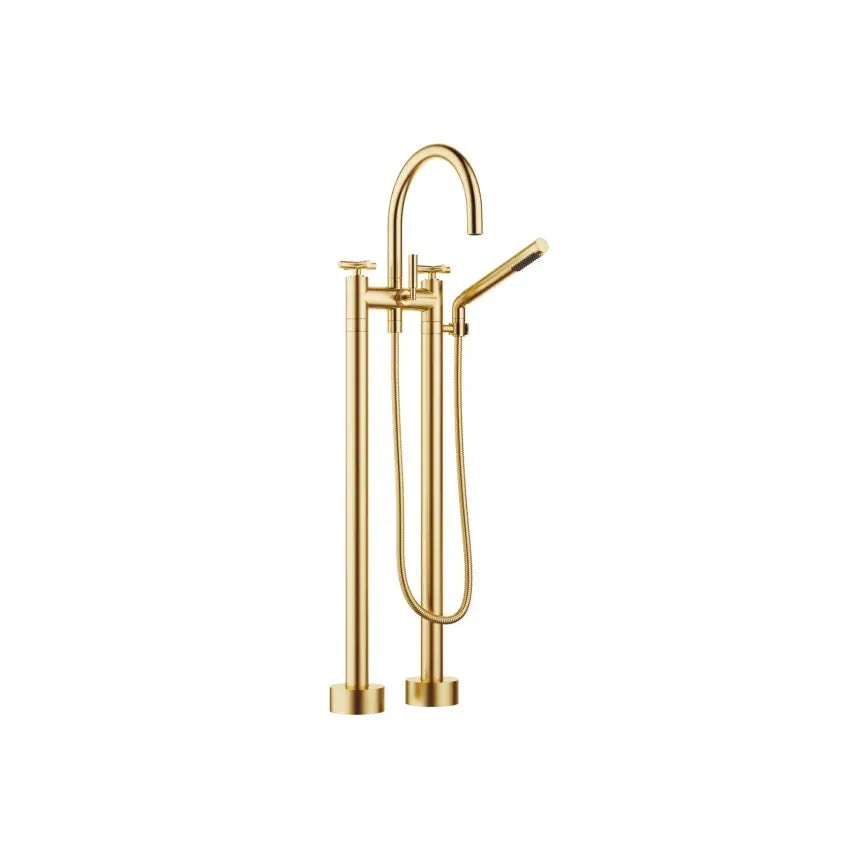 Dornbracht TARA Two-Hole Tub Mixer For Freestanding Installation With Hand Shower Set by Dornbracht