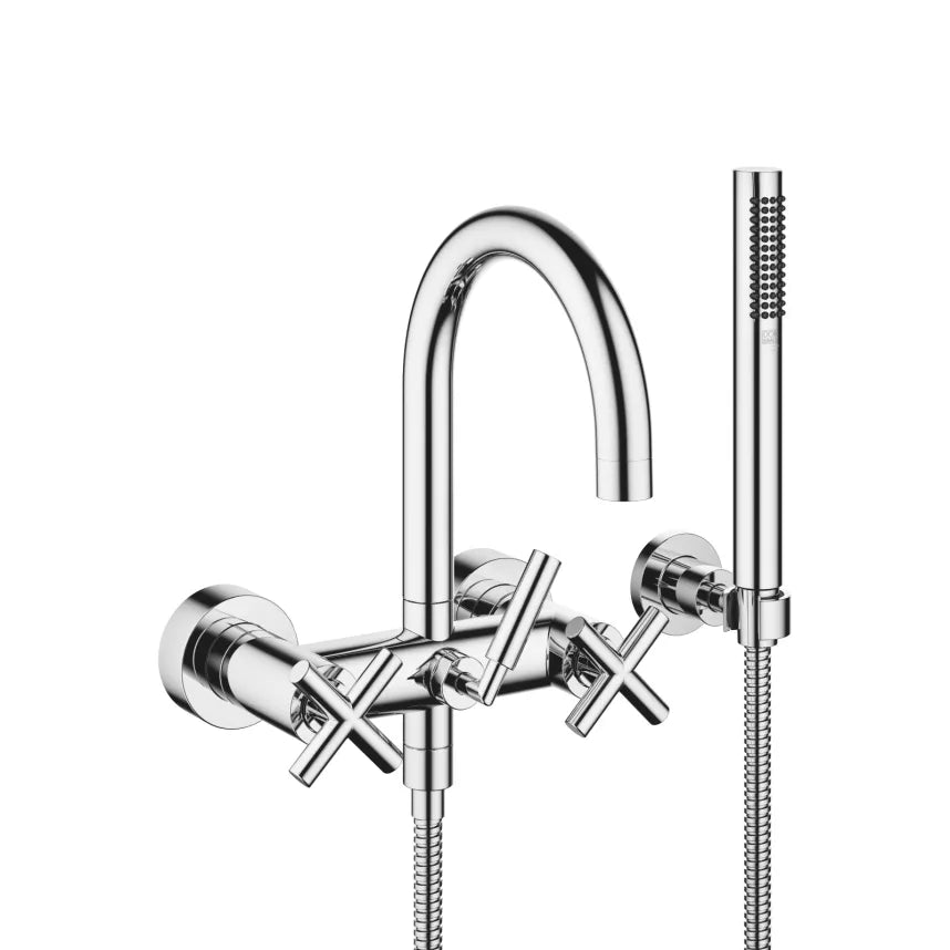 chrome tub mixer