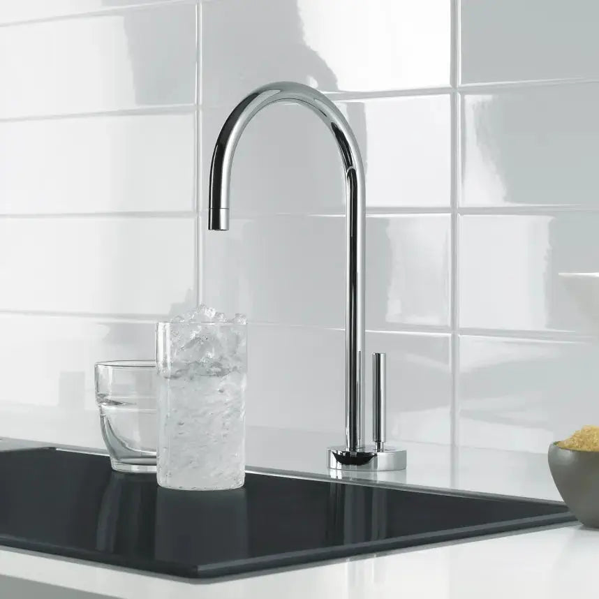 chrome water dispenser