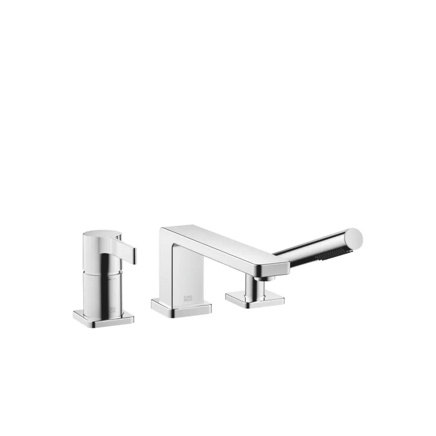 chrome lever tub mixer