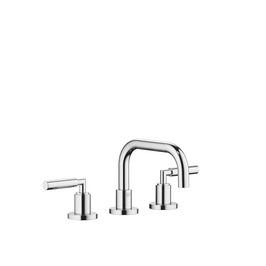 chrome lavatory mixer