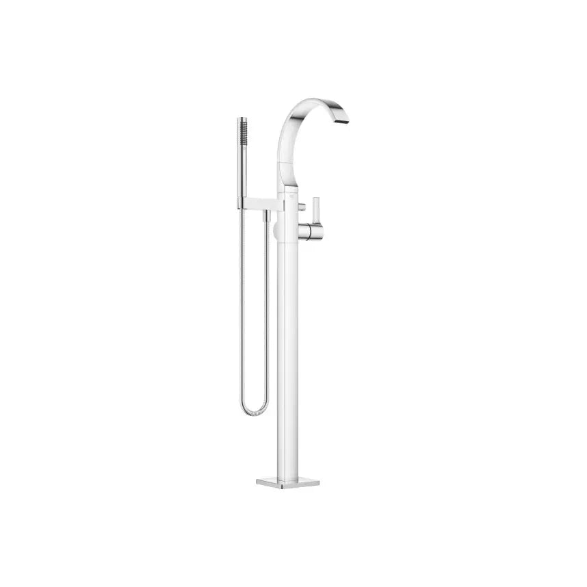 chrome lever tub mixer