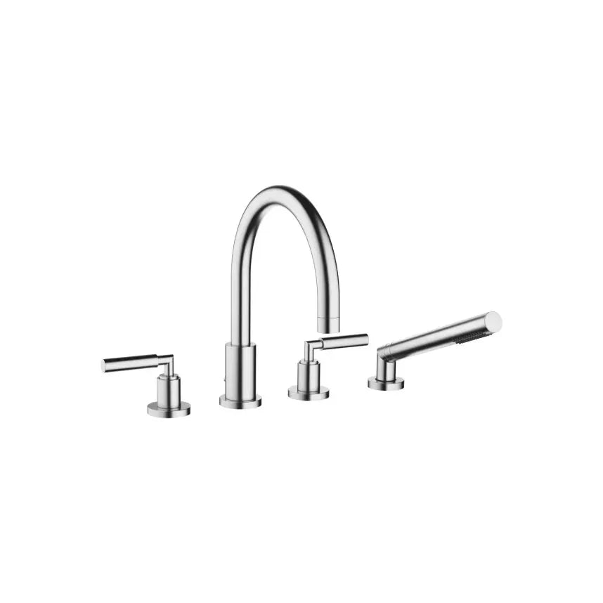 Dornbracht TARA Deck-Mounted Tub Mixer, With Hand Shower Set For Deck-Mounted Tub Installation by Dornbracht