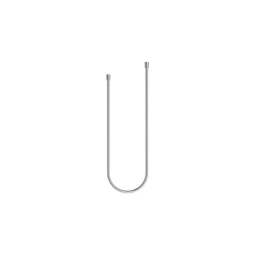 chrome metal shower hose