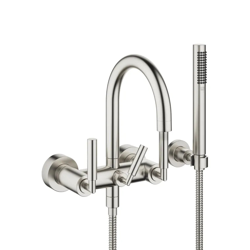 Dornbracht TARA Tub Mixer For Wall-Mounted Installation With Hand Shower Set