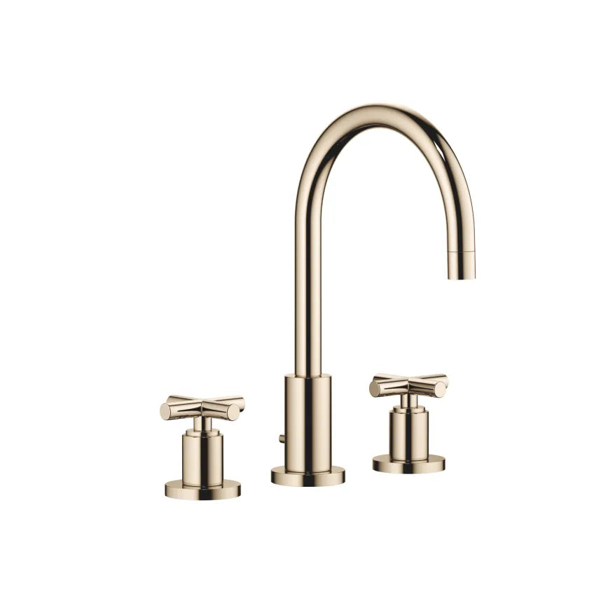 Dornbracht TARA Three-Hole Lavatory Mixer With Drain by Dornbracht