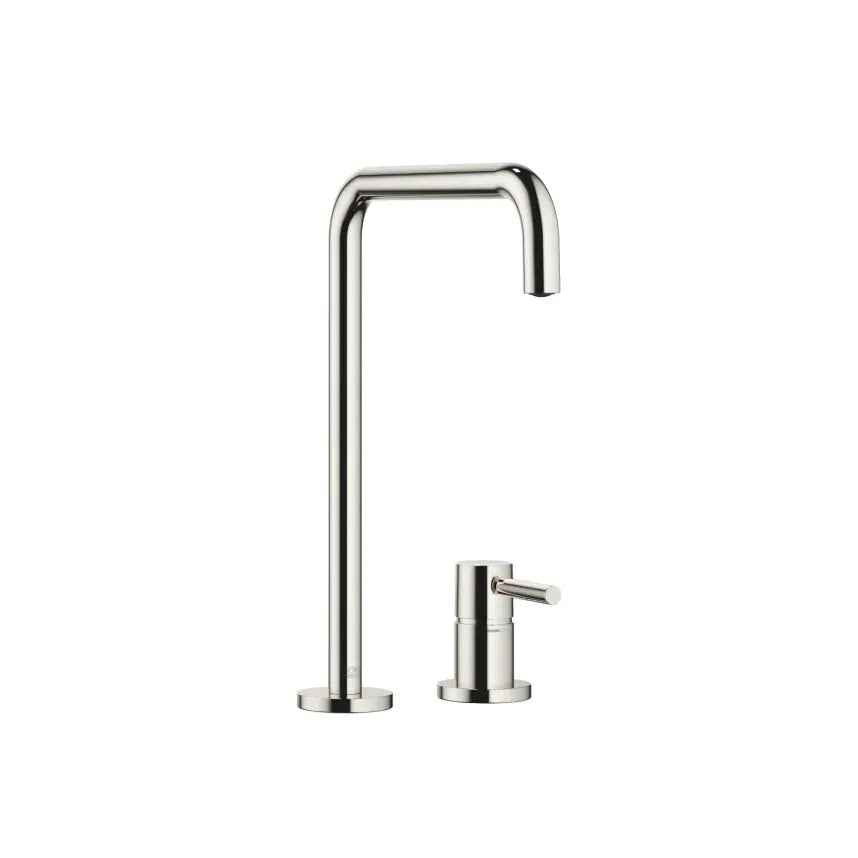 Dornbracht META SQUARE Two-Hole Mixer with Individual Flanges by Dornbracht