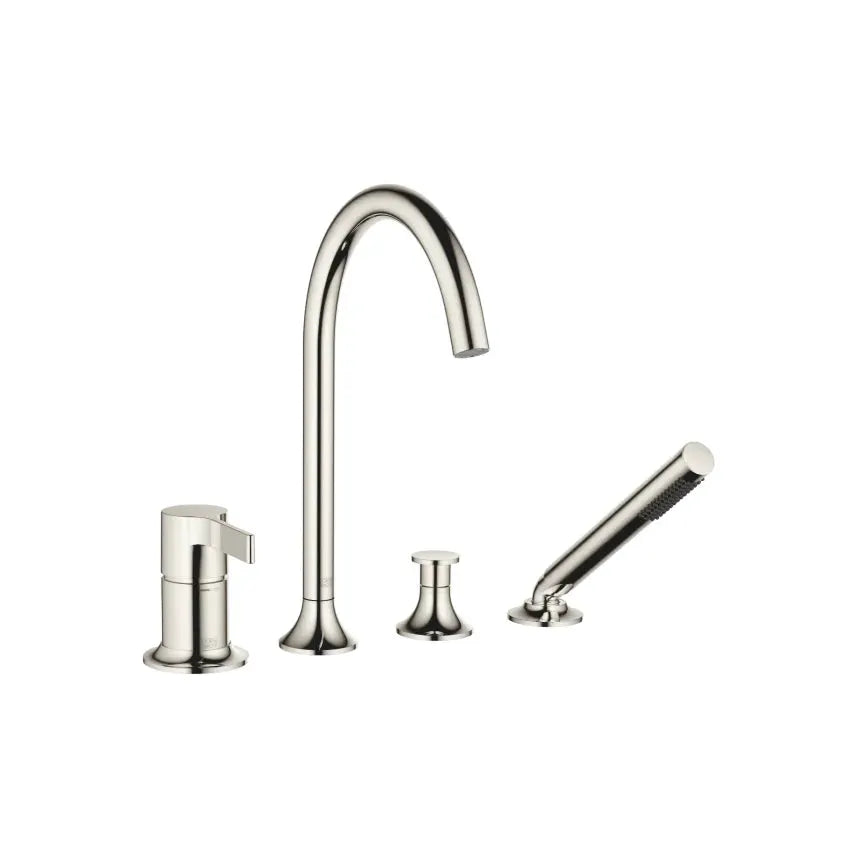 Dornbracht VAIA Deck-Mounted Tub Mixer, with Hand Shower Set for Deck-Mounted Tub Installation by Dornbracht