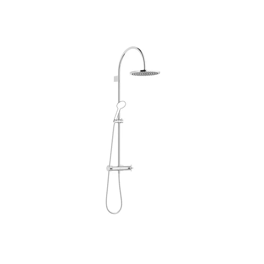 chrome shower set