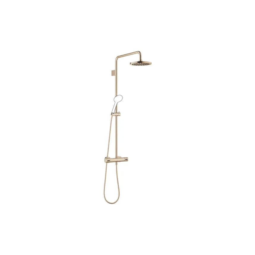 Dornbracht SERIES SPECIFIC Exposed Shower Set with Shower Thermostat without Hand Shower by Dornbracht