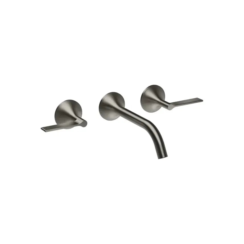 Dornbracht VAIA Wall-Mounted Three-Hole Lavatory Mixer without Drain by Dornbracht