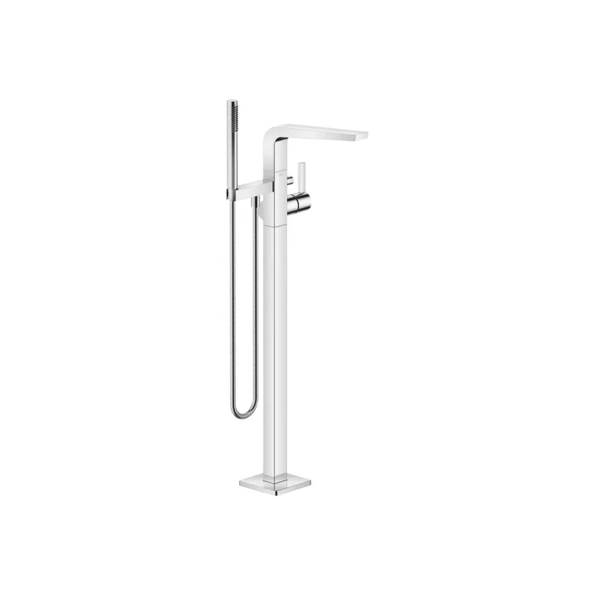 chrome lever tub mixer