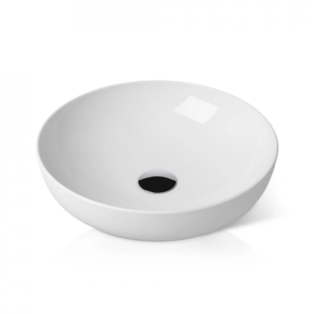 white bathroom sink