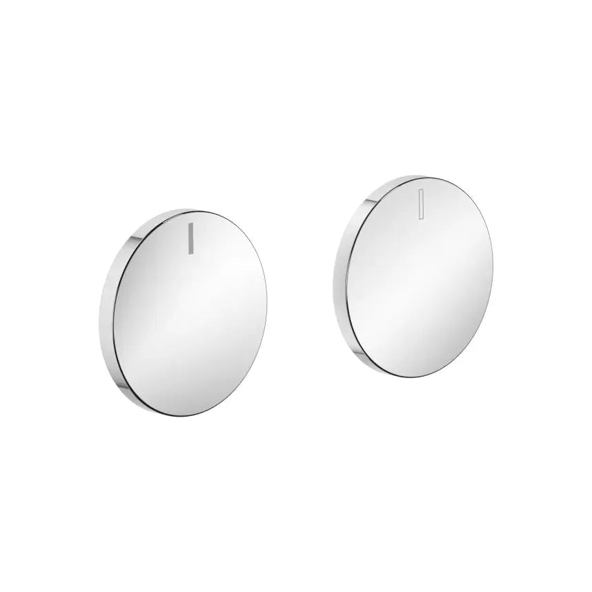 chrome handle insert set