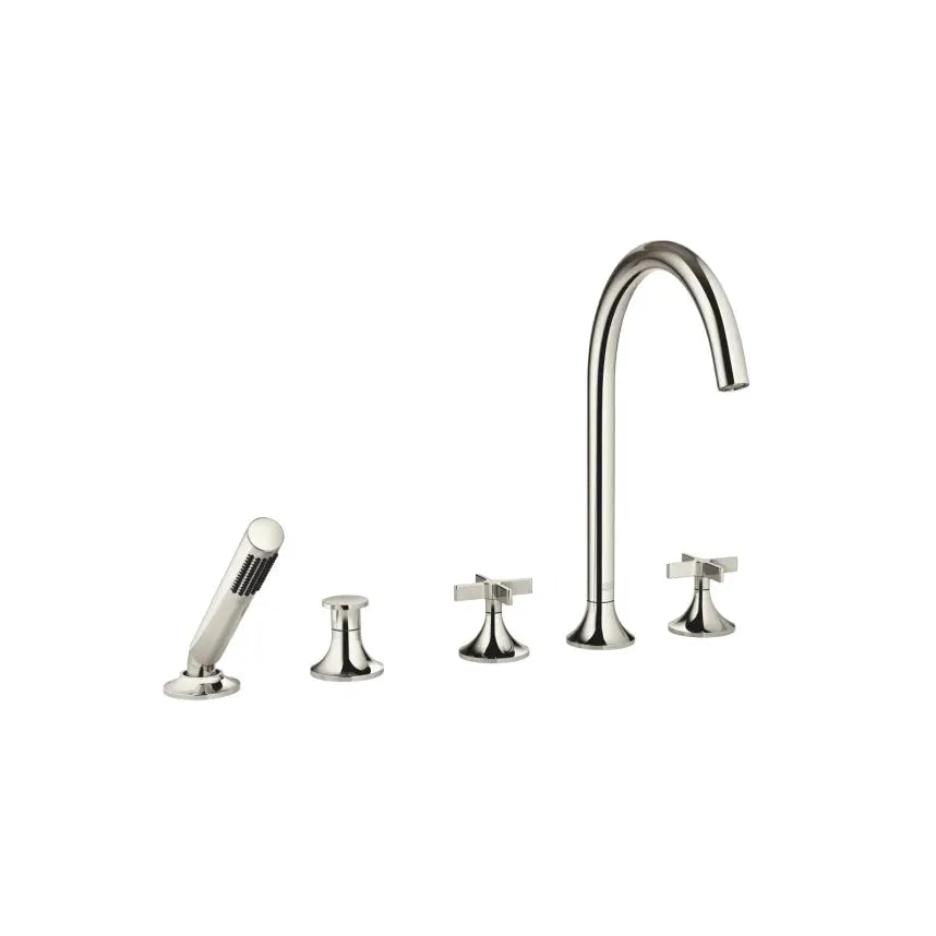 Dornbracht VAIA Five Hole Tub Set for Deck-Mounted Tub Installation with Diverter by Dornbracht