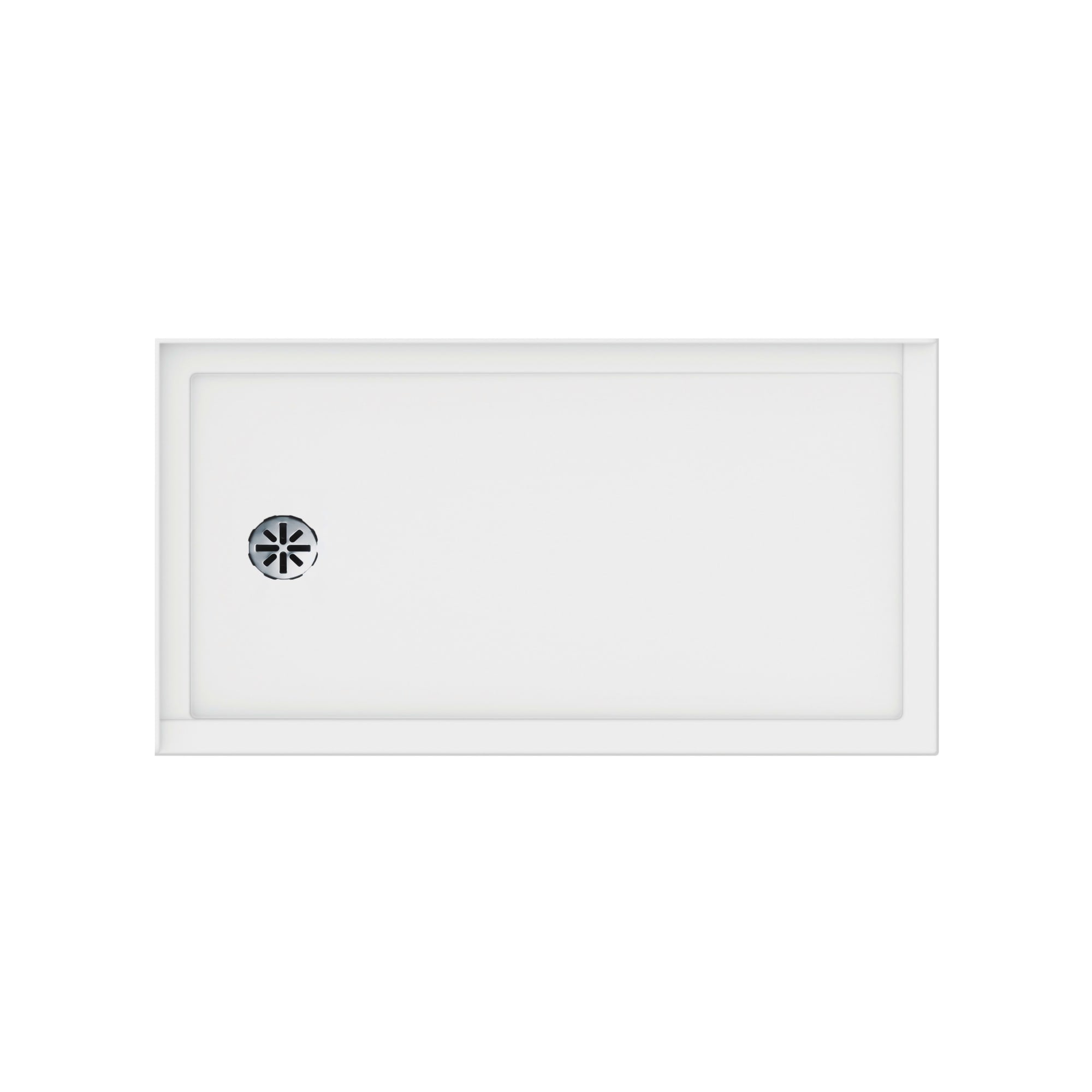 Neptune Impact Acrylic Shower Base in White