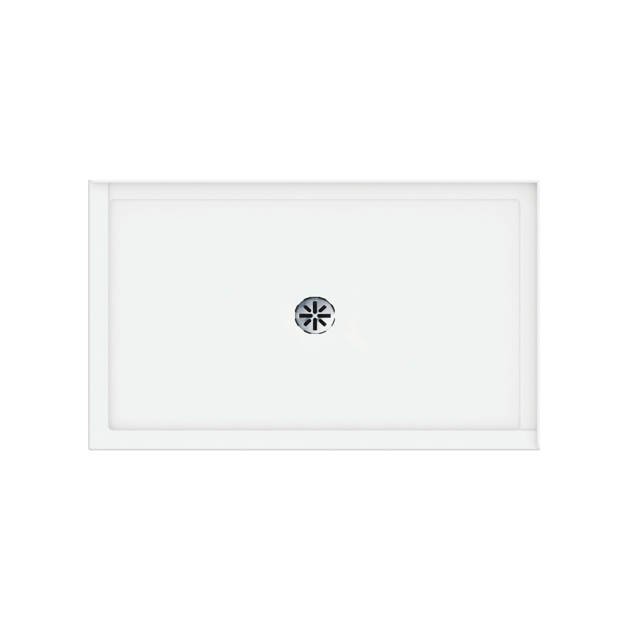 Neptune Impact Acrylic Shower Base in White