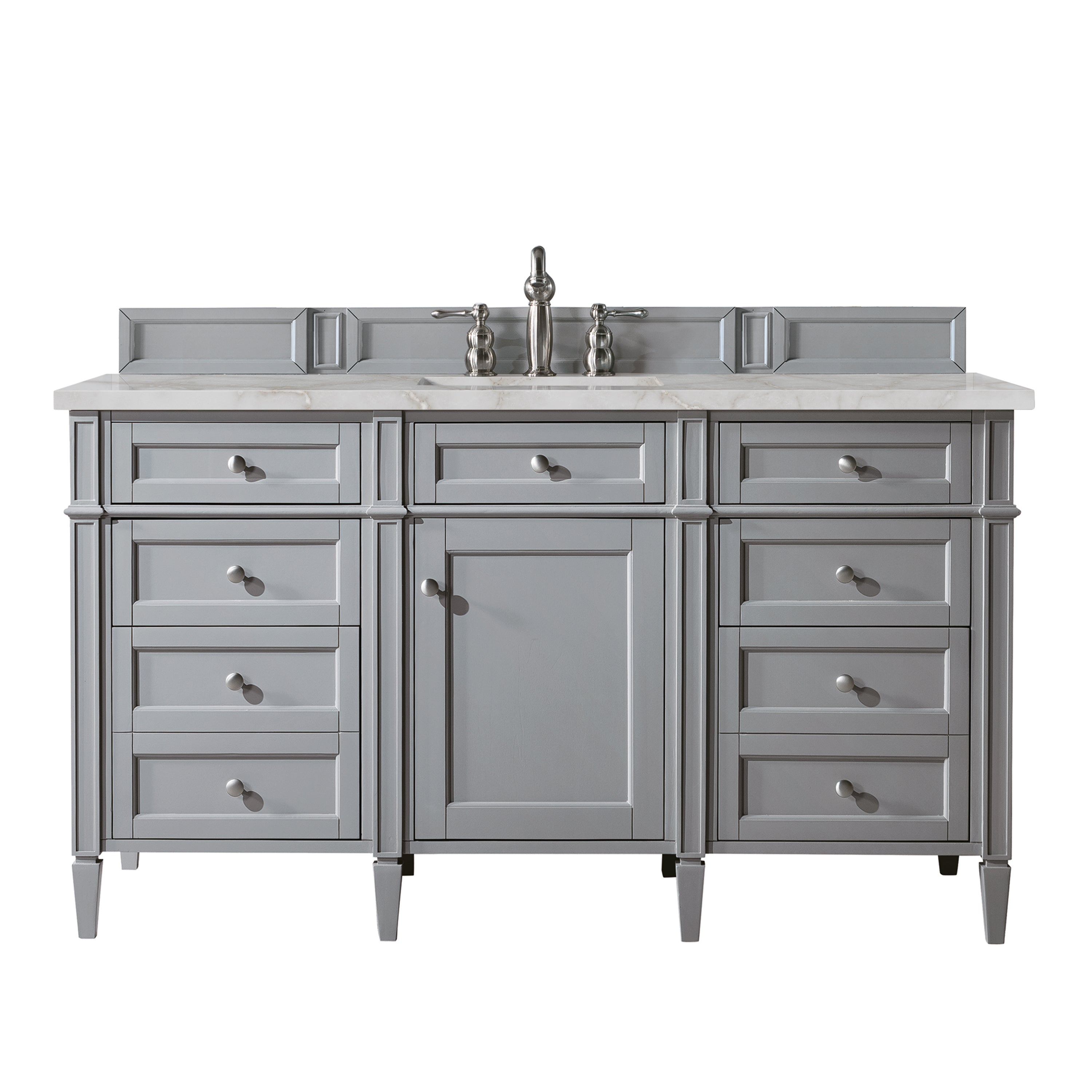 James Martin Vanities Brittany 60" Single Vanity - Urban Gray