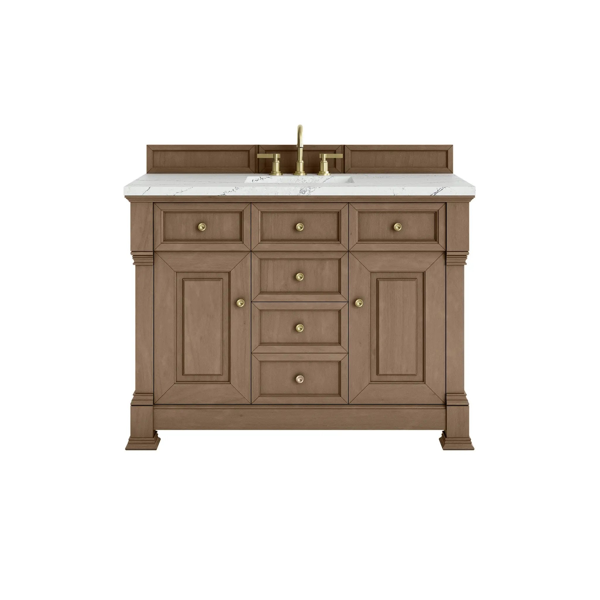 James Martin Brookfield 48" Single Vanity Set - Pecan by James Martin Vanities