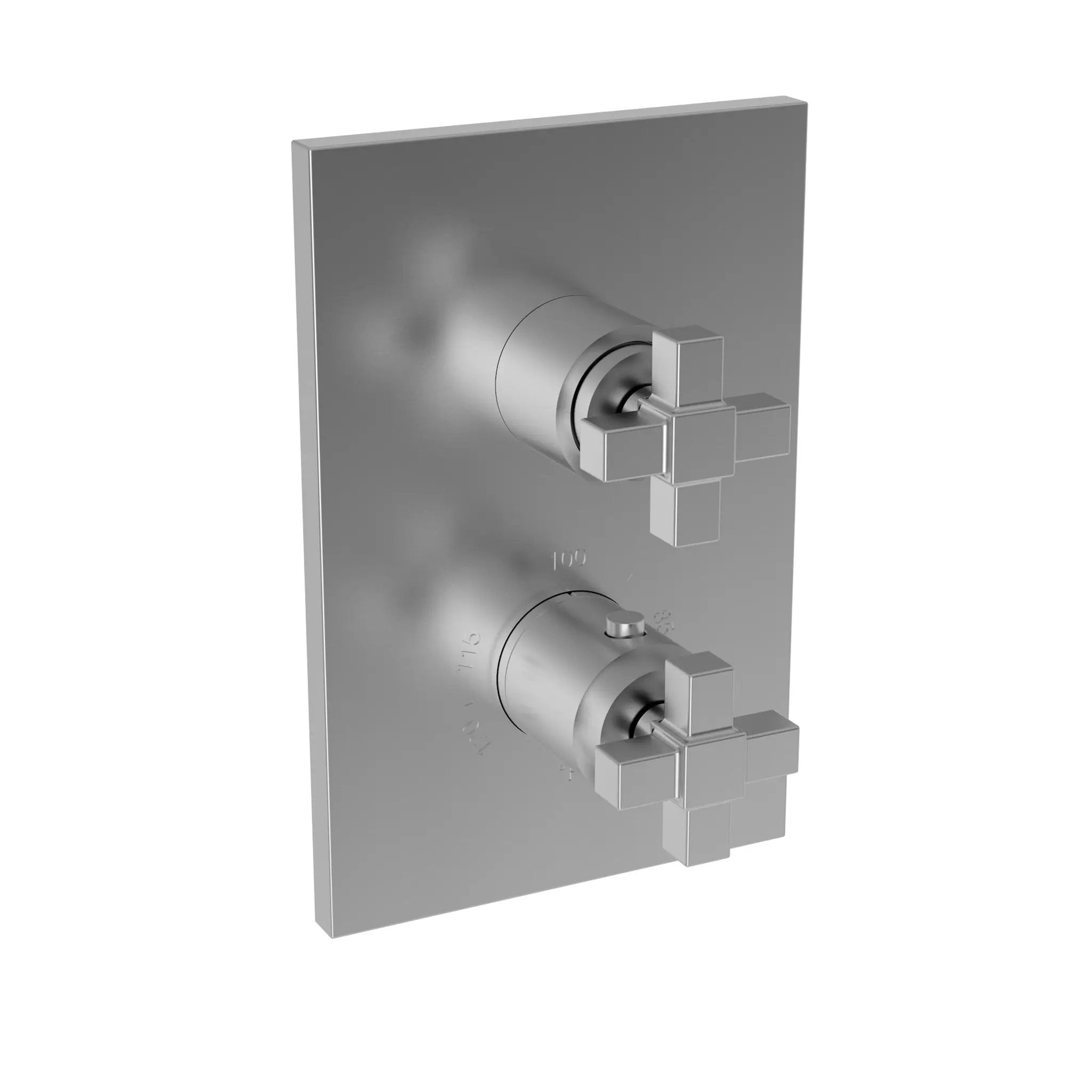 Newport Brass Malvina 1/2" Square Thermostatic Trim Plate with Handle by Newport Brass