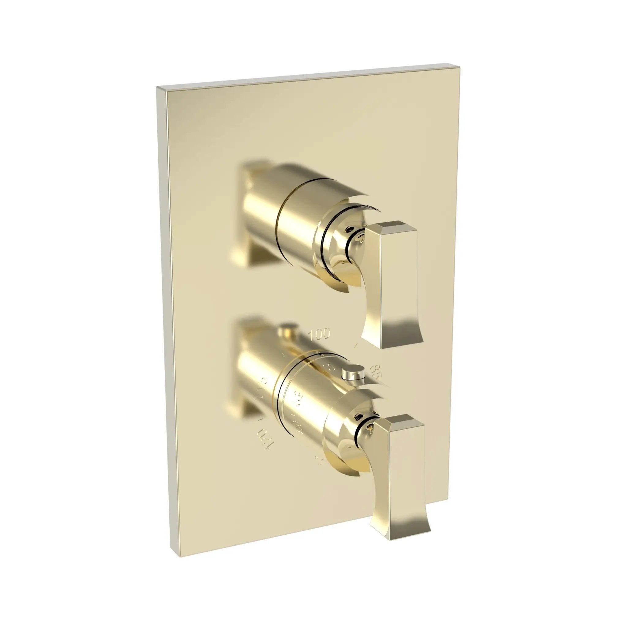 Newport Brass Joffrey 1/2" Square Thermostatic Trim Plate with Handle by Newport Brass