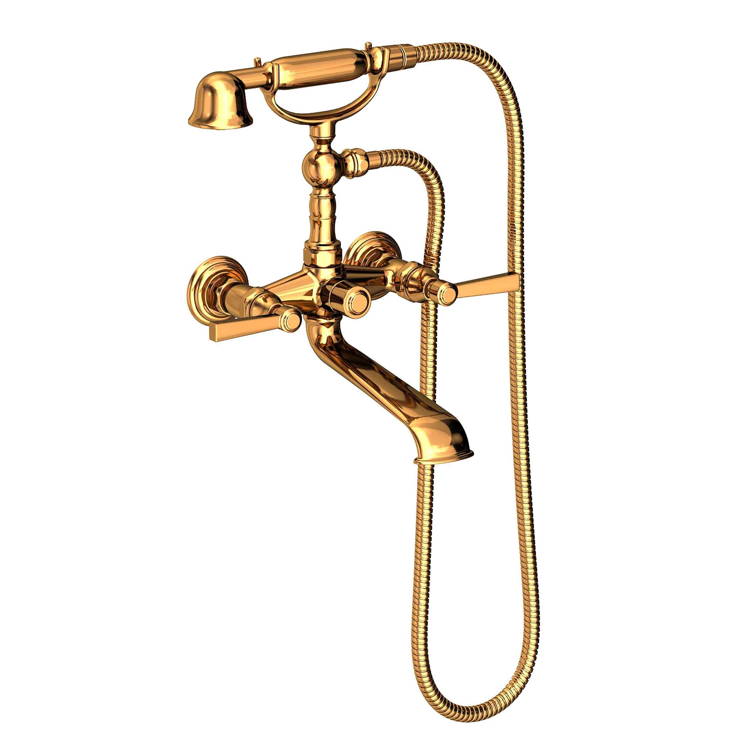 Newport Brass Astor Exposed Tub & Hand Shower Set - Wall Mount