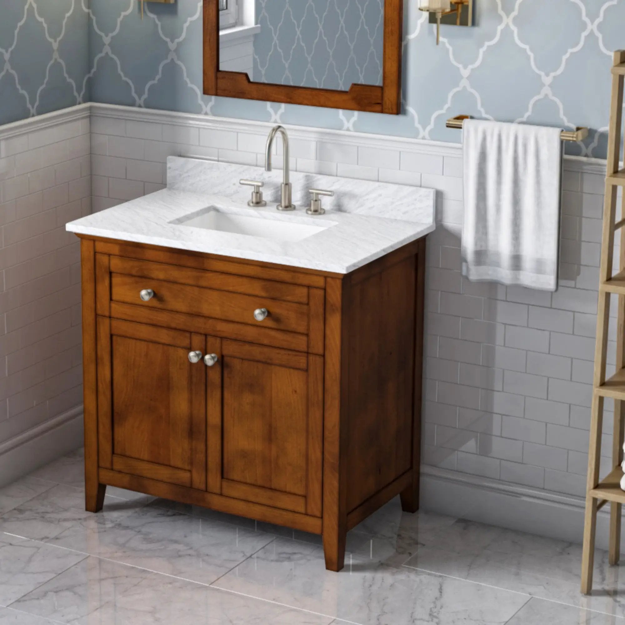 Jeffrey Alexander 36" Chatham Vanity Set by Jeffrey Alexander