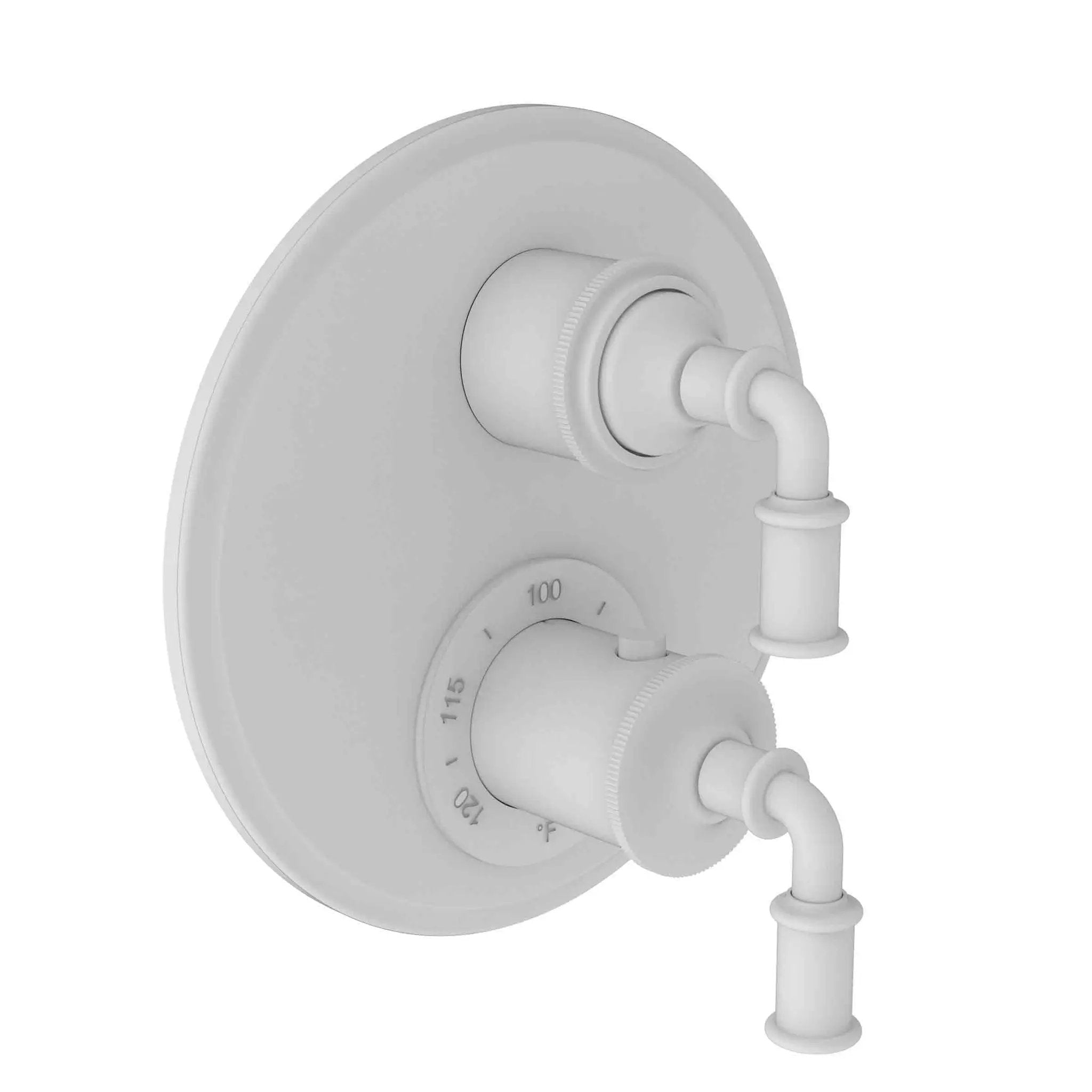 Newport Brass Taft 1/2" Round Thermostatic Trim Plate with Handle by Newport Brass